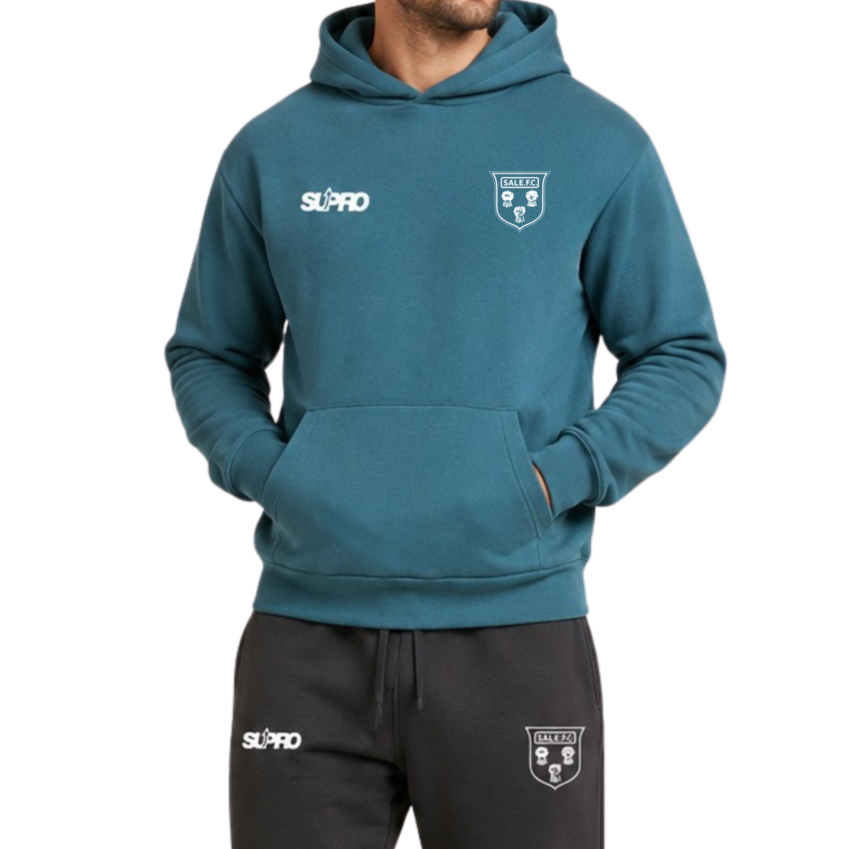 Sale FC Teal matchday Hoddie
